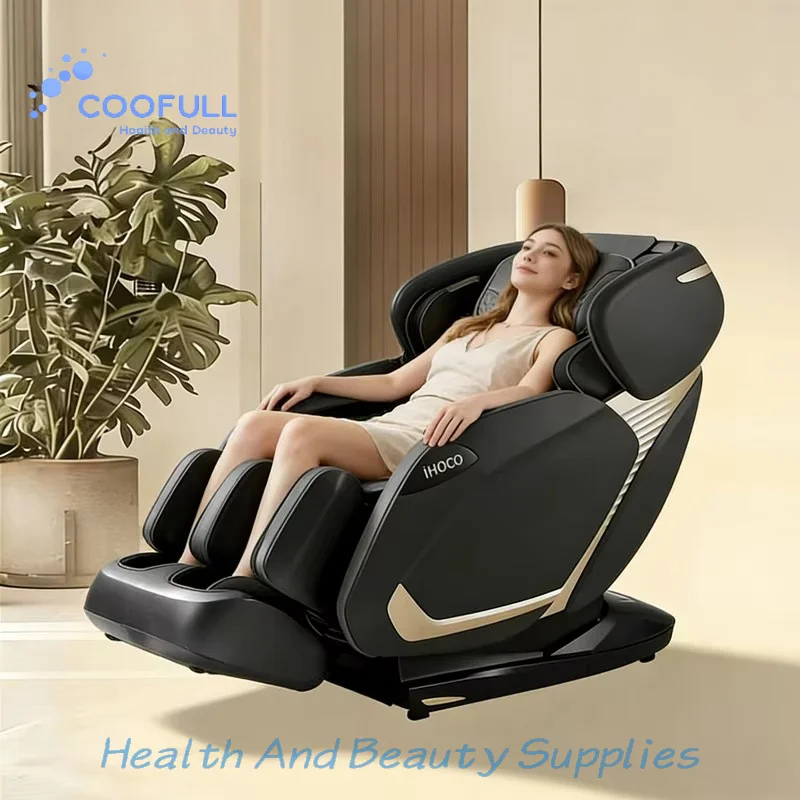 Coofull Biometric Scan Massage Chair 6 Sensors Detect Posture 160° Zero Gravity Lactic Acid Removal Sports Tech Edition