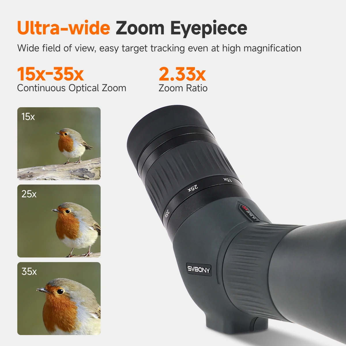 Svbony SA401PRO 15-35x56 ED AP - огляд і ціна Photography Angles