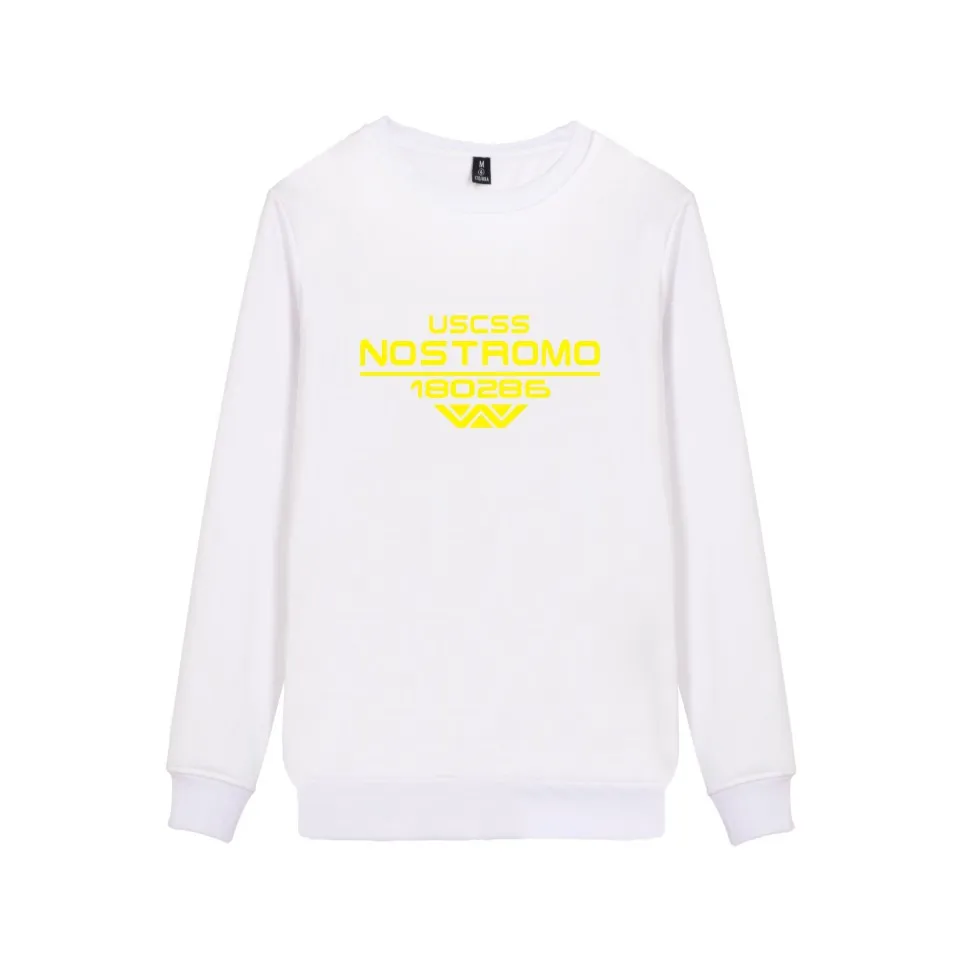 Uscss Nostromo Hoodie Sweatshirts Men Pullover Women Long Sleeve Tracksuit Prometheus Alien Weyland Yutani Hoodies Tops