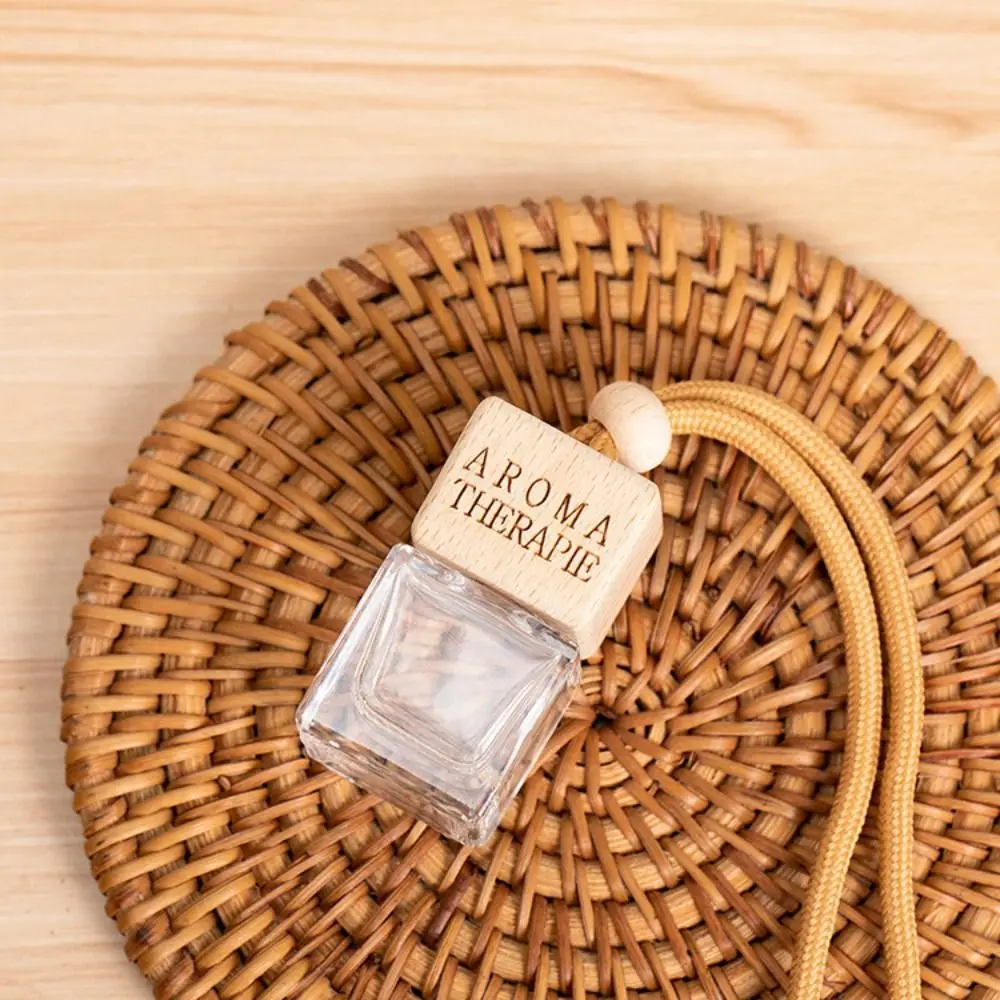 

Fragrance Pendant Empty Bottle Decoration Aromatherapy Refillable Diffuser Pendant Air Fresher Rearview Mirror Ornament