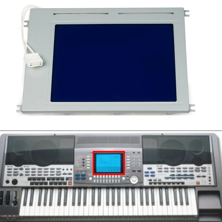 Painel de LCD para Yamaha, Consolas de Mistura Digital, Display Original, Yamaha PSR9000, PSR1100, Sintetizador, Novo