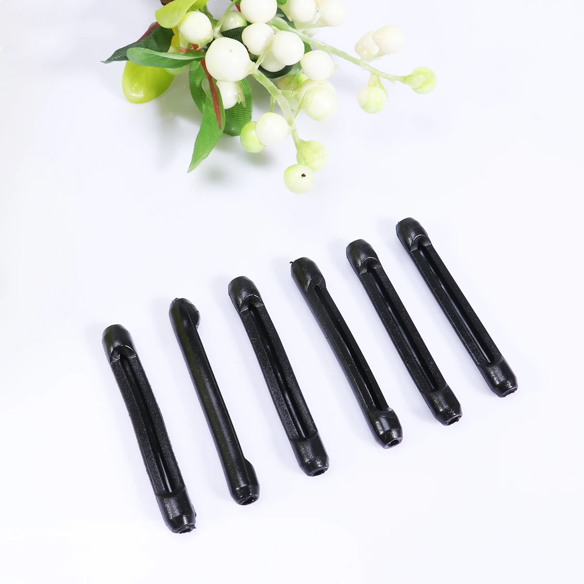 

Glasses Anti Anti-slip Silicone Sleeve Ear Hook Kit Compatible Eyewear Black Man
