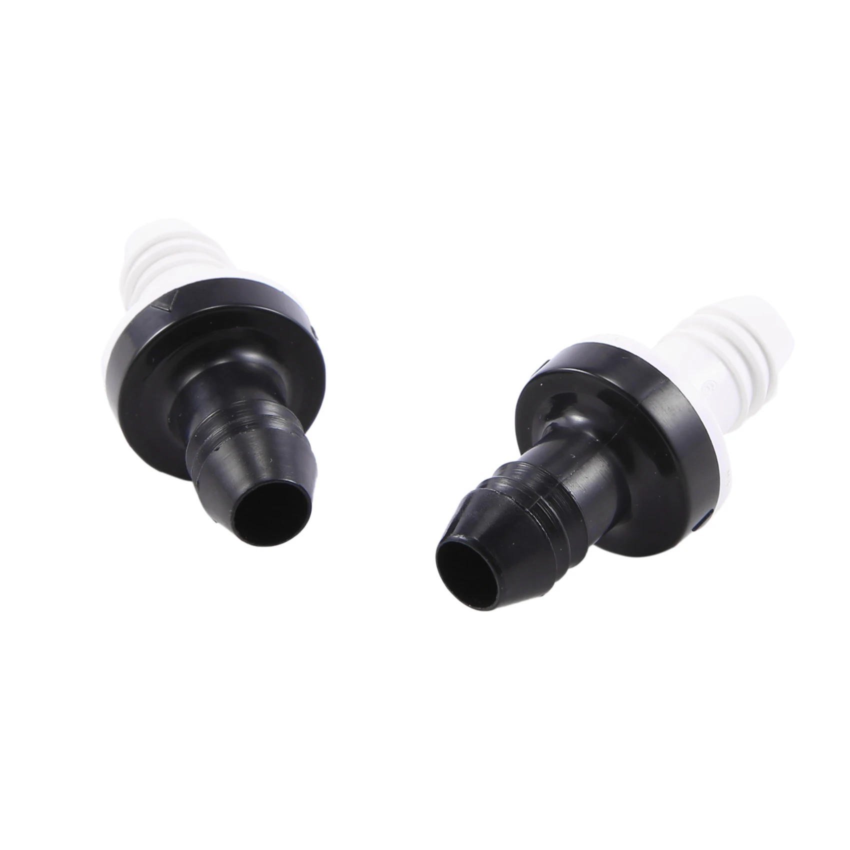 2Pcs 3/8 Inch 10Mm Inline Abs One Way Water Non Return Check Valve For Fuel Gas Liquid Air