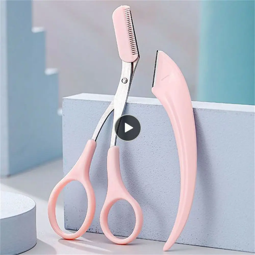 Makeup Tools 5 Colors Shaping Perfect Eyebrows Precise Trimming Convenient Design Professional Grooming Eyebrow Comb Widely Used