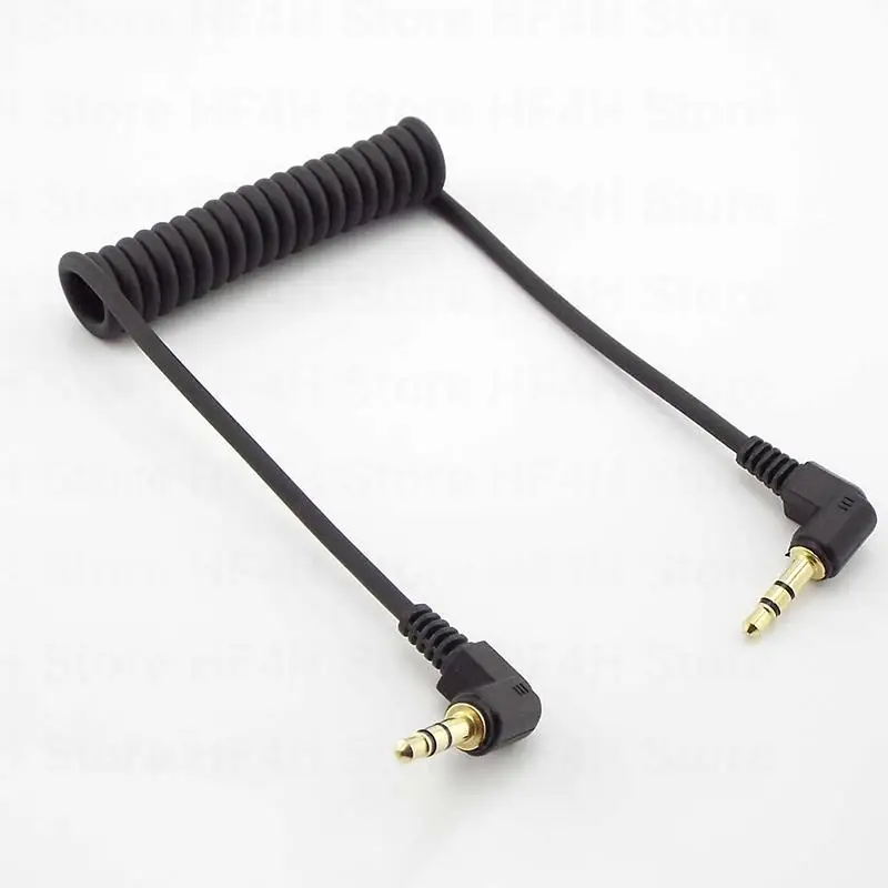 Wtyczka do kabla Audio kąt prosty 90 stopni 3.5mm Aux M/ M kabel do mobilnego samochodu linia MP4 odtwarzacz przewód AUX kabel