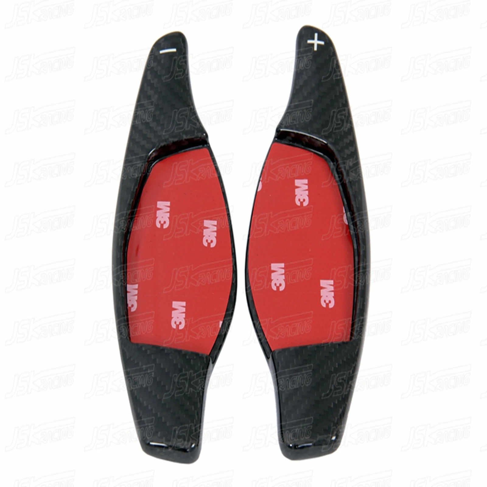 Black/Red Carbon Fiber Shift Paddles For Audi R8 2016-2017