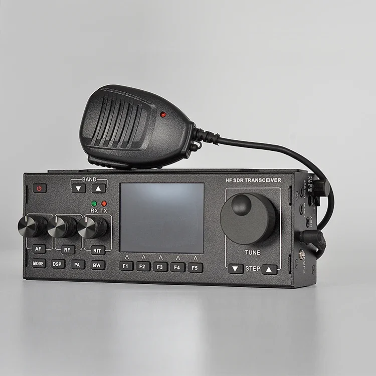 Transceiver HF SDR Ham Radio RS-918 Radio jednopasmowe SSB USB LSB CW AM FM Spectrum Dynamiczny wyświetlacz wodospadu