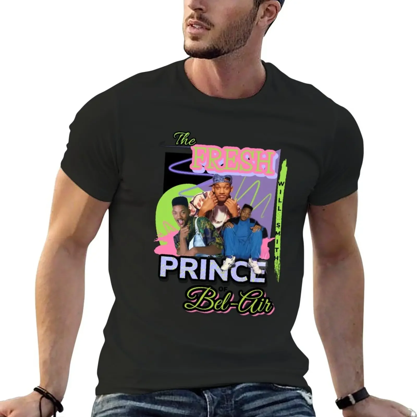 New The Fresh Prince T-Shirt Anime t-shirt sublime t shirt vintage t shirt t shirt man mens graphic t-shirts funny