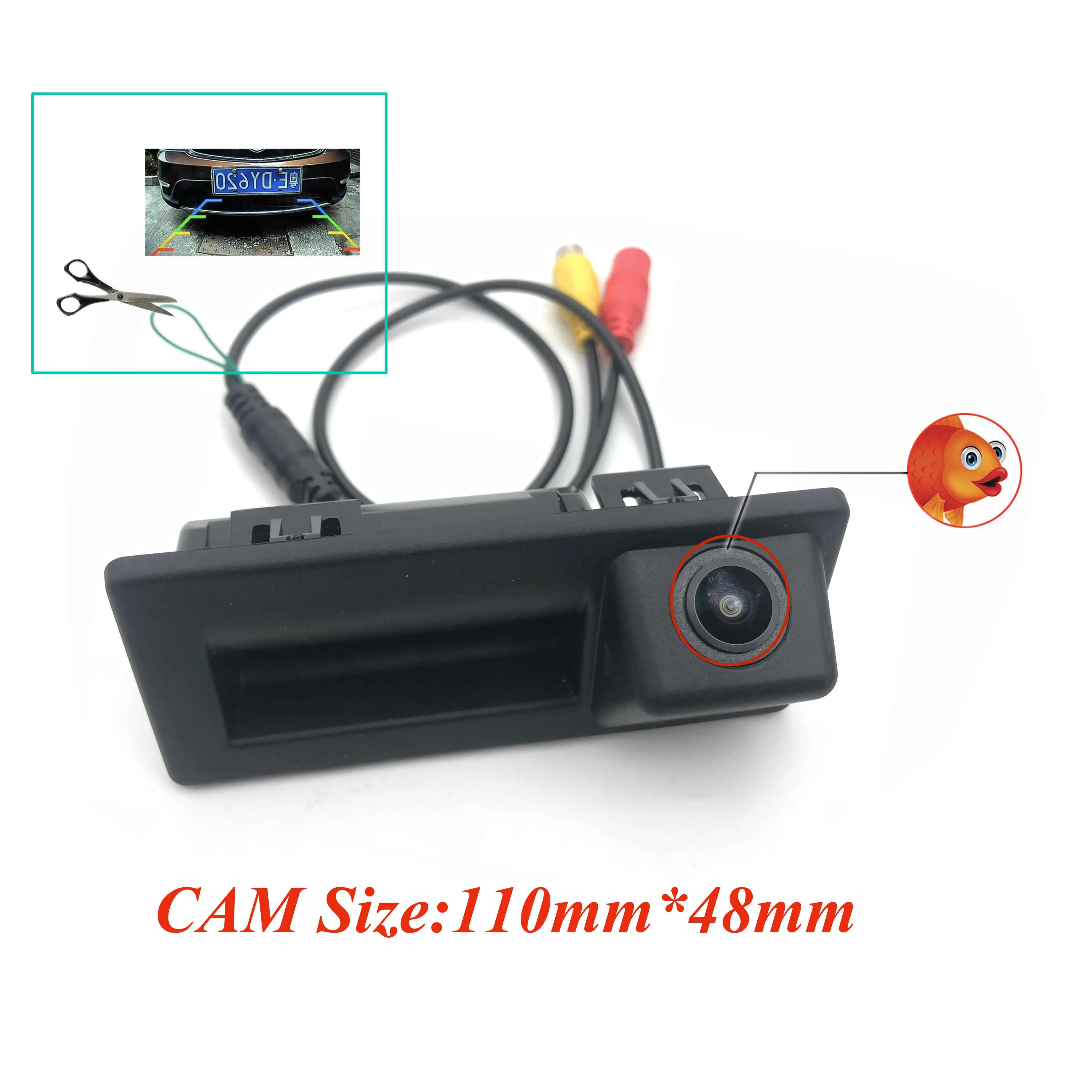 JIAYITIAN Rear View Camera for Volkswagen VW Caddy 2015~2020 Backup Camera Work with MIB OEM Radio