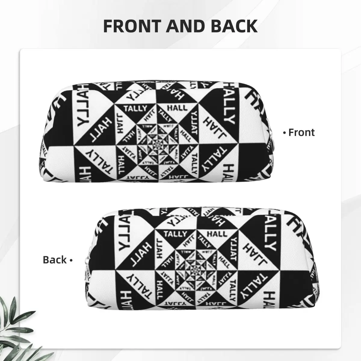 New 02 Tally Hall Band Logo Genre Indie Pop Pencil Cases for Students Gifts Pen Box Pencil Bag Pencil Pouch Pen Holder