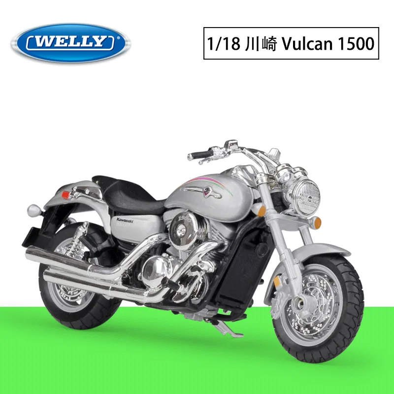 WELLY 1:18 Honda GOLD WING Motor Models Simulated Alloy Heavy-duty Locomotive Toys Motorcycle Model Boy Collection Decoration