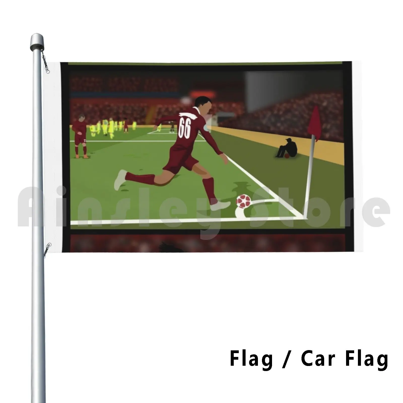 Corner Taken Quickly , Origi! Outdoor Decor Flag Car Flag 1937 Trent Origi Trent Alexander Arnold Divock Origi