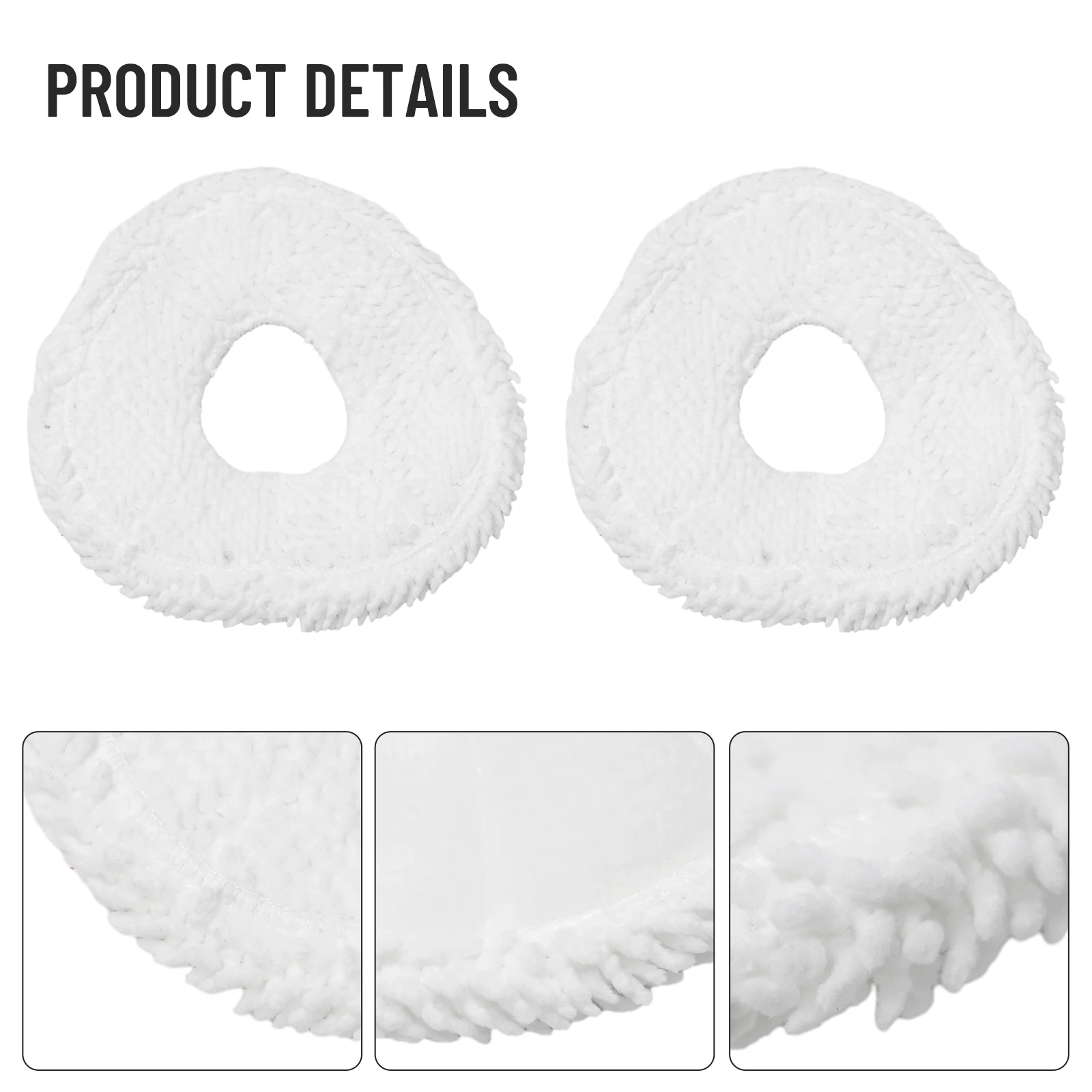 4Pcs Microfiber Mop…