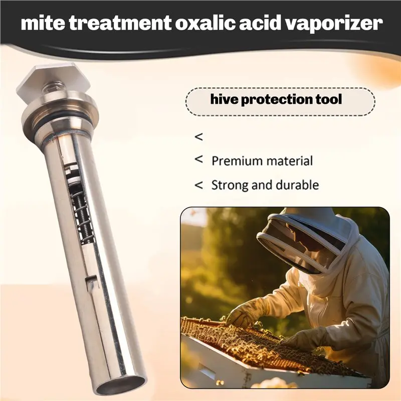 Image of Sicheres Material, essentielles Werkzeug zum Schutz des Bienenstockes, Oxalsäure-Sublimator-Spender für die Imkerei, Varroa-Milb
