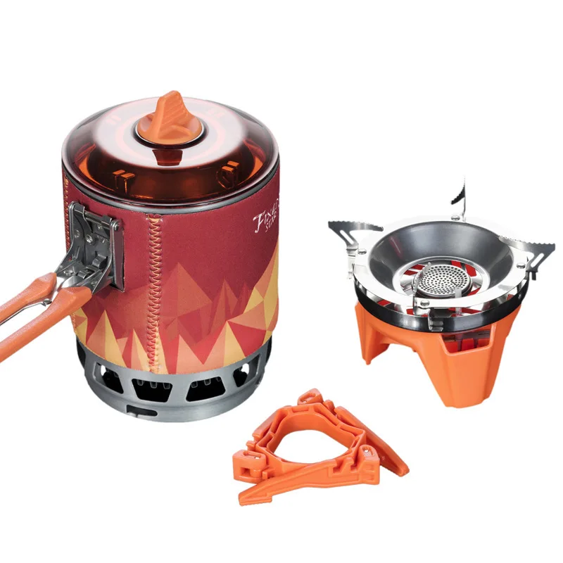 Star X3 Heat Collection Cooking Integrated Windproof Gas Stove Pot Heat Collection Single Pot Stove Head Pot Set Lightweight