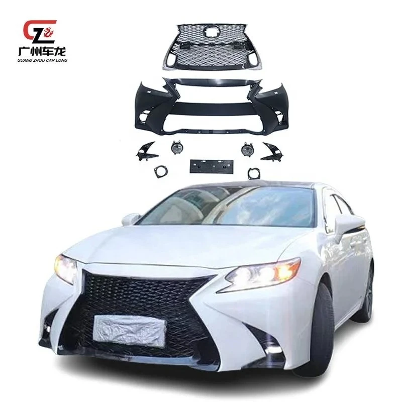 

Old Upgrade New Car Body Kit for Lexus ES250 ES350 2013-2017 to GSF Style Front Bumper