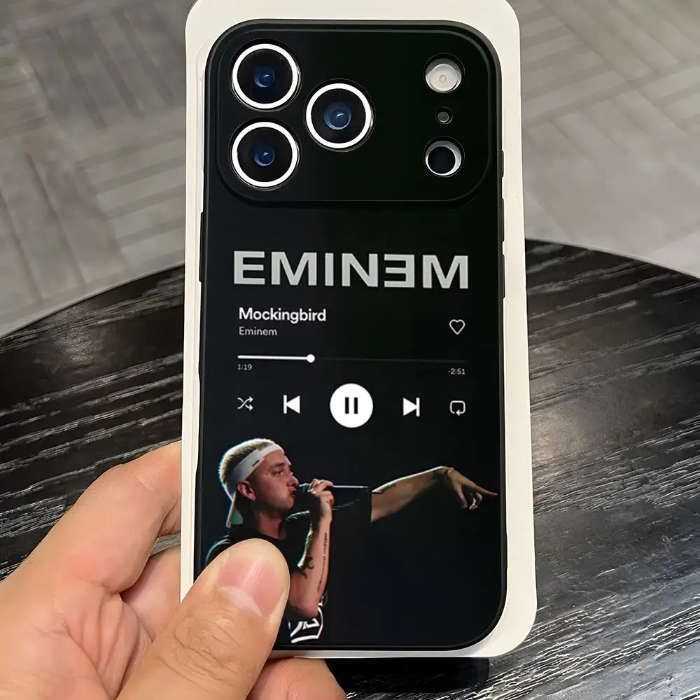 Singer Eminem Rap Hot Phone Case For IPhone 17 Pro Max 16 15 14