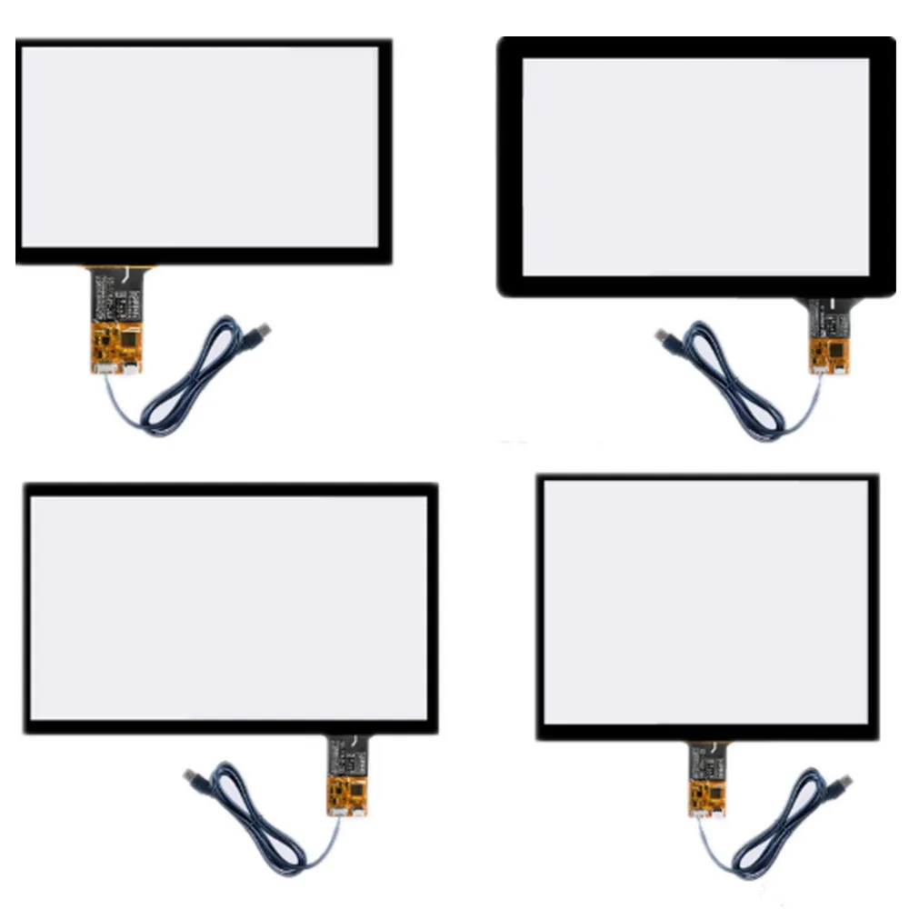 

Capacitive Touch screen glass panel with USB drive For Windows Raspberry Pi 4.3/5/7/8/9/10.1/12.1/15.1 inches LCD touch screen