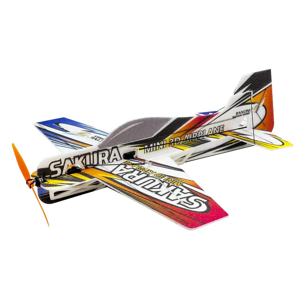 Free Shipping E210 3D Airplane F3P SAKURA Wingspan 420mm 3mm EPP Radio Control Toy Hobby DIY Aeroplane to Bui