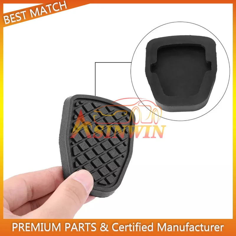 2Pcs Brake Clutch Foot Pedal Pads Cover For Subaru Forester IMPREZA Outback Legacy Impreza WRX Forester 36015-GA111 36015-GA110