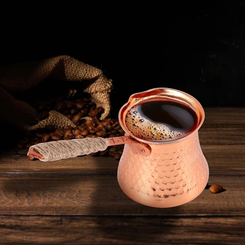 إبريق قهوة تركي تركي 320 مل صانع قهوة تركية سيزفي للقهوة كافتيريا تركية نحاسية تركية