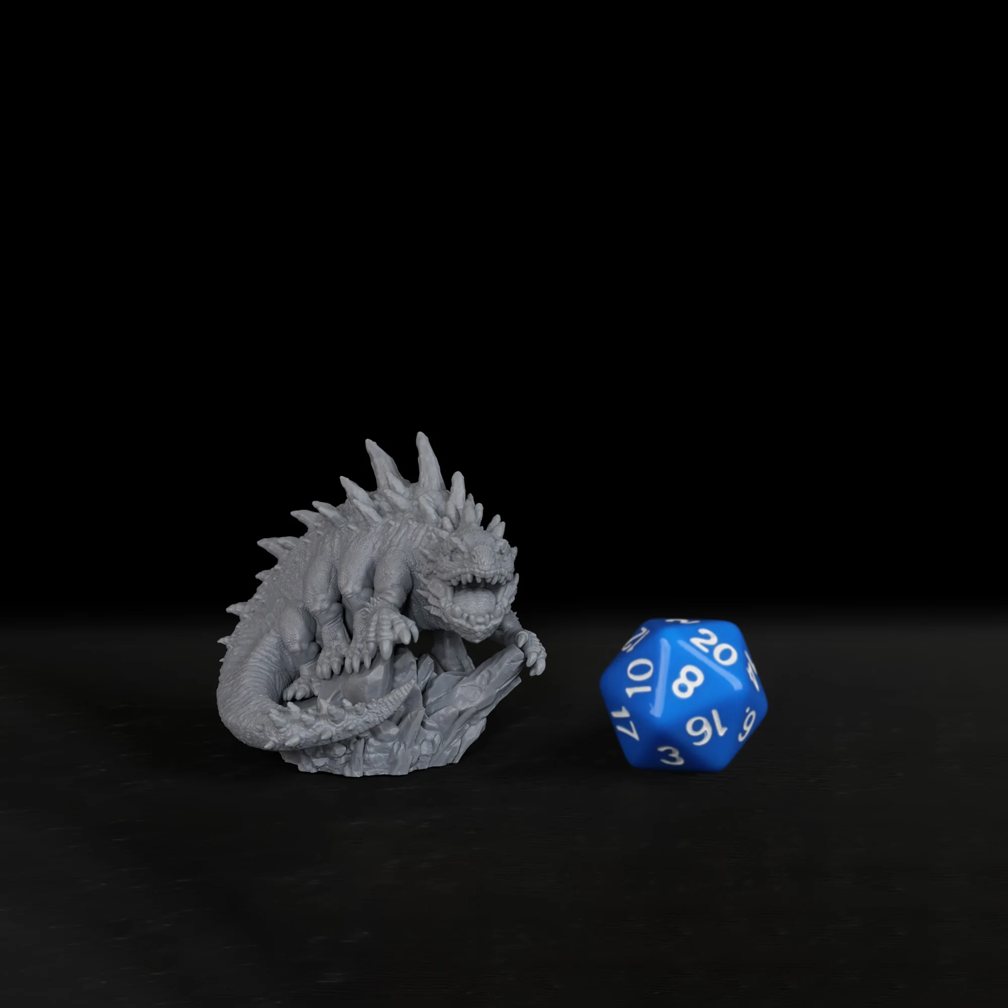 Fantasy Basilisk Minis - RPG Tabletop Characters & NPC, Halloween & Xmas Gift for Friends, Board Game Accessory view 2