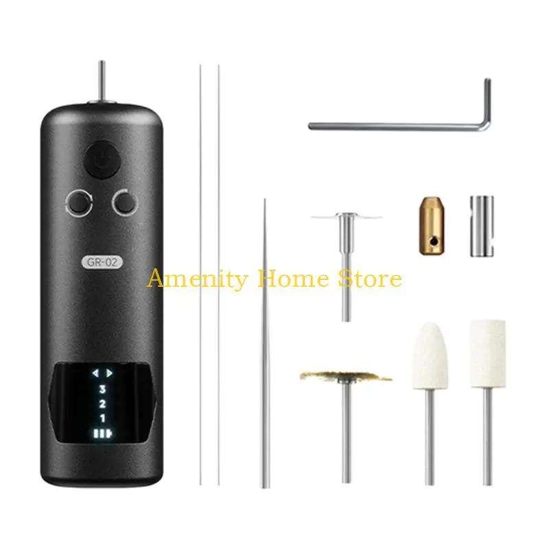 F26C Efficient Adhesive Stripper Gluing Removers With 7Interchangeable Tip Copper Motor Comfortable Handle For Easy Operation