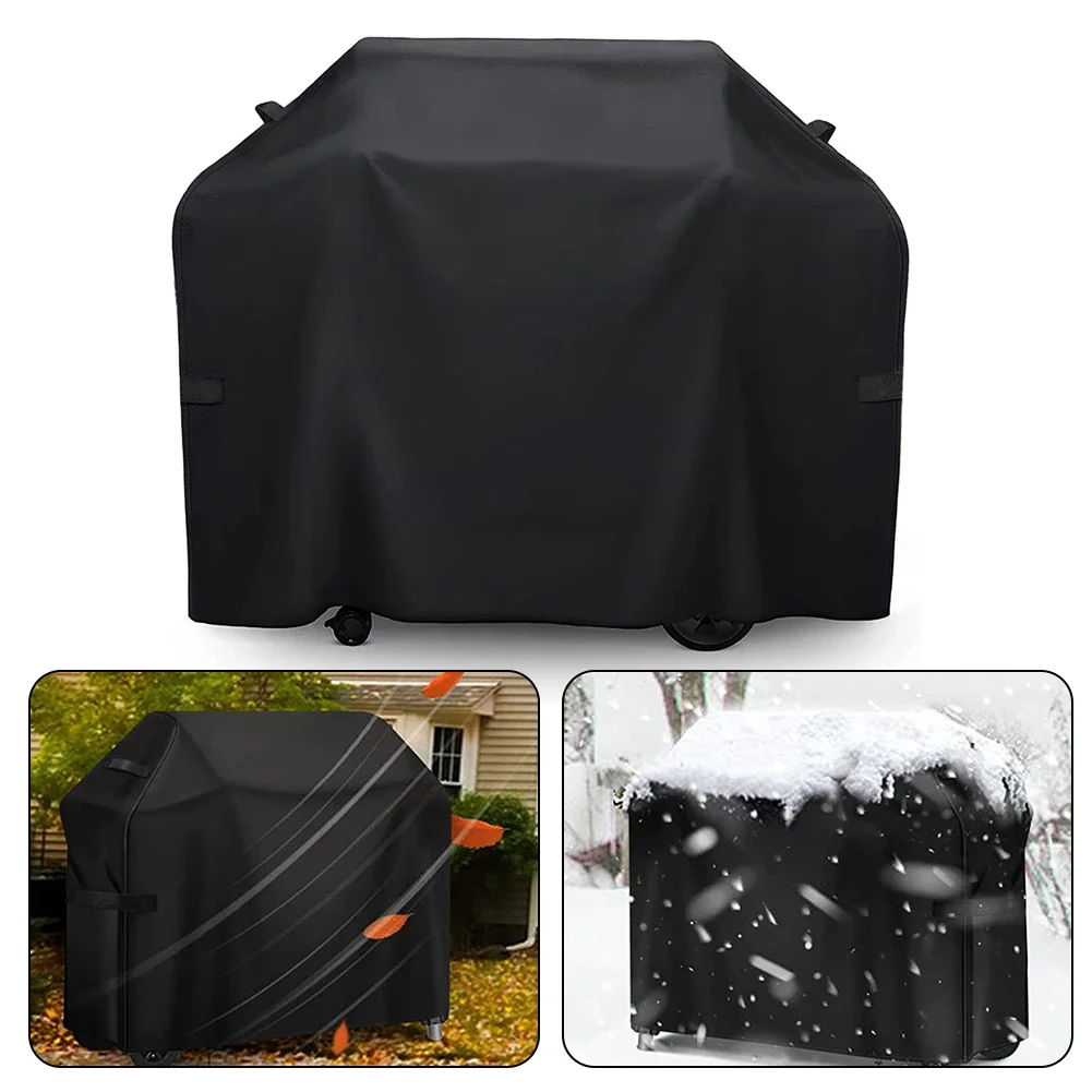 

BBQ 30 Inch Grill Cover Gas Grill Cover Secure And Adjustable Fit Zippered Storage Bag 420D Nylon Oxford Fabric For