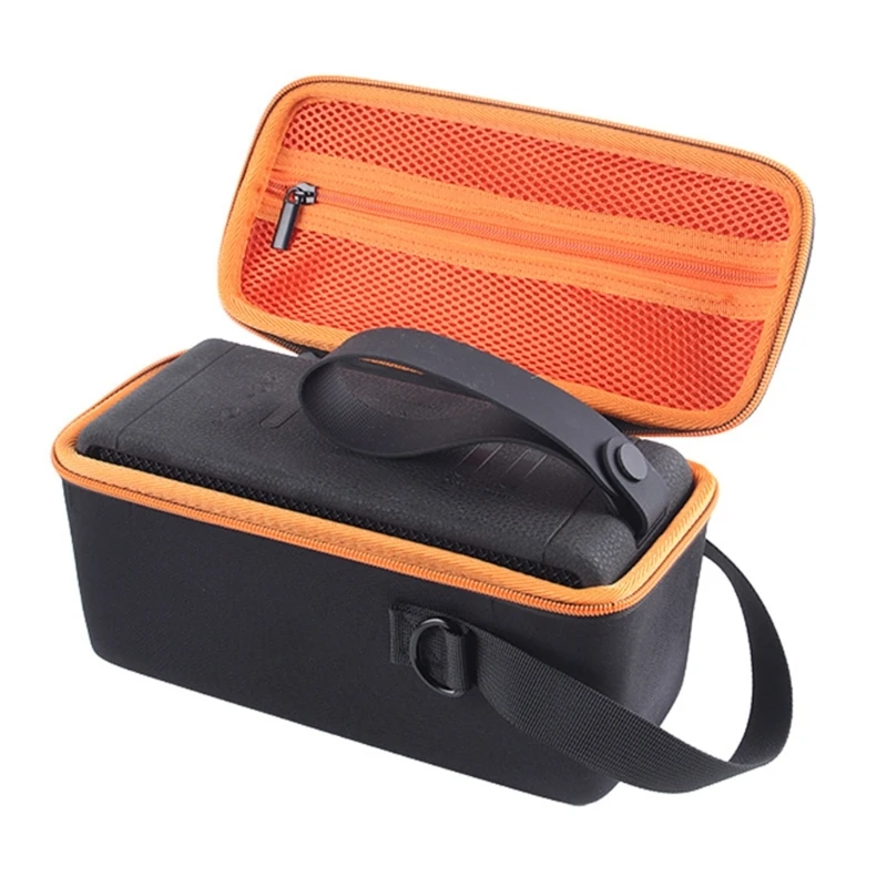 EVA Hard Storage Bag For Marshall Middleton Wireless Speaker Protective Speaker Carrying Case With Hand Strap&Shoulder Strap