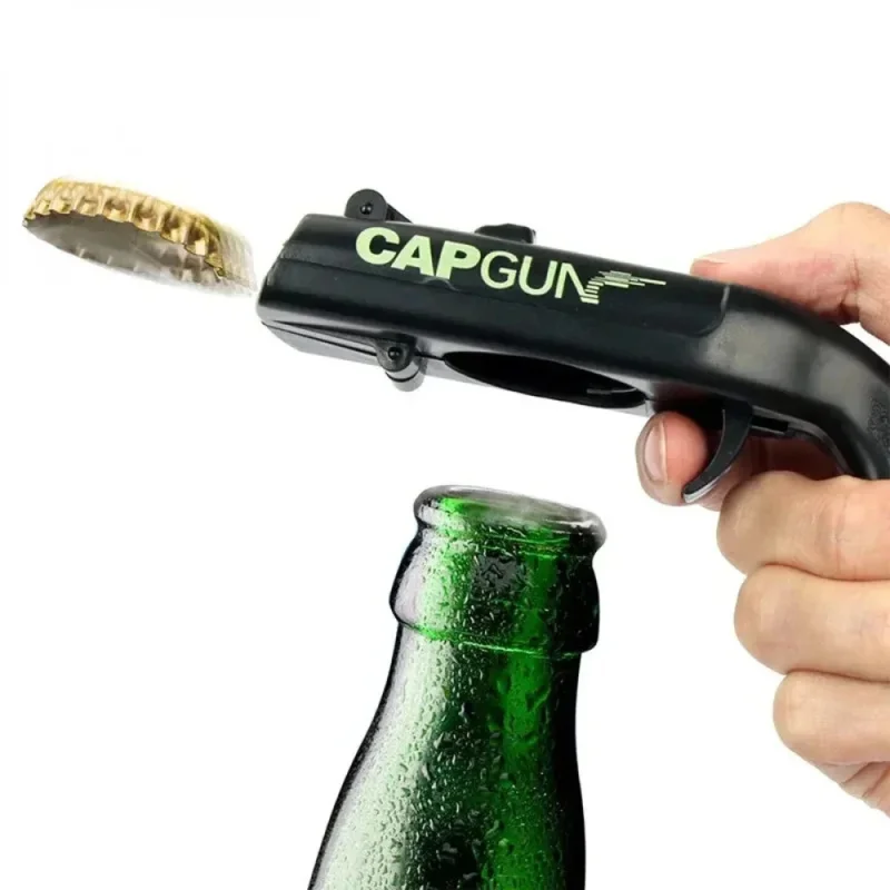 

New Creative Beer Bottle Opener Bottle Cap Launcher Shooting Game Party Drinking Game Toys Kitchen Fun Gadget Bar Accessories