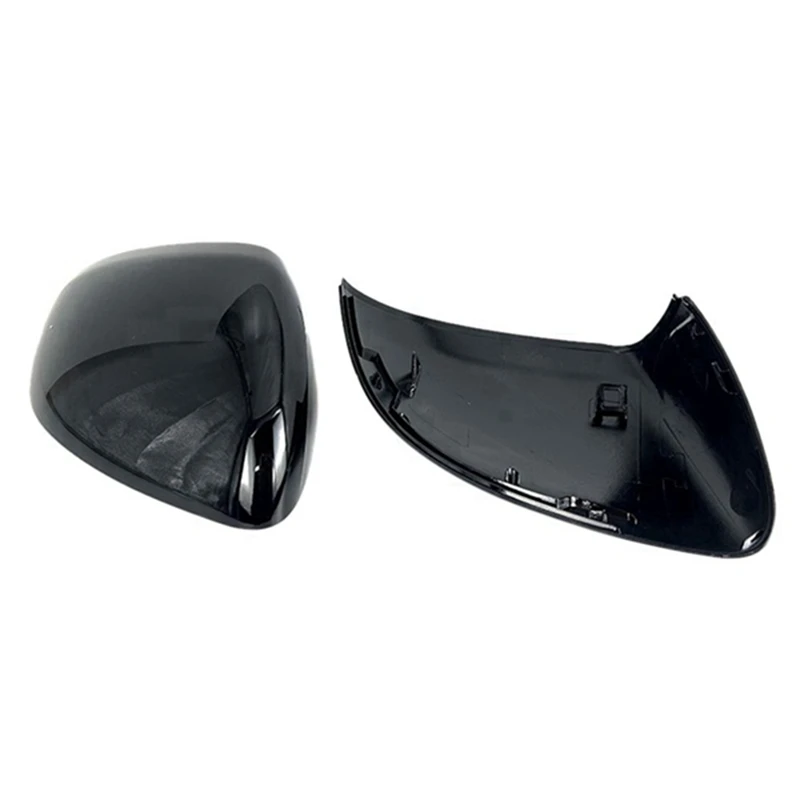 Glossy Black Rearview Side Mirror Cover Trim Accessory Parts Replace For Benz S C Class W223 W206 EQS 2021 2022 2023