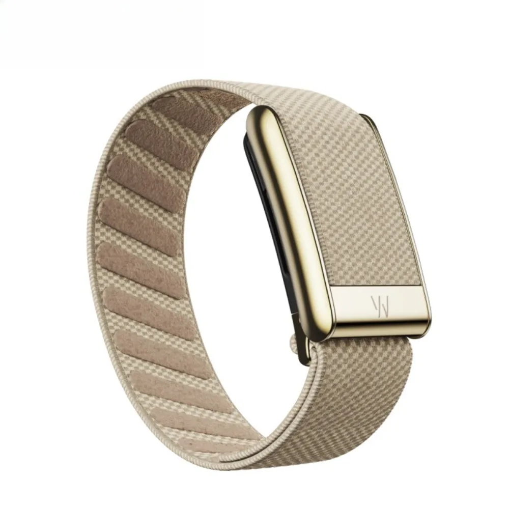 New For WHOOP 5.0 MG Leopard Pattern Nylon Woven Strap Comfortable Sport Band Replacement Wristband With Strap Loop