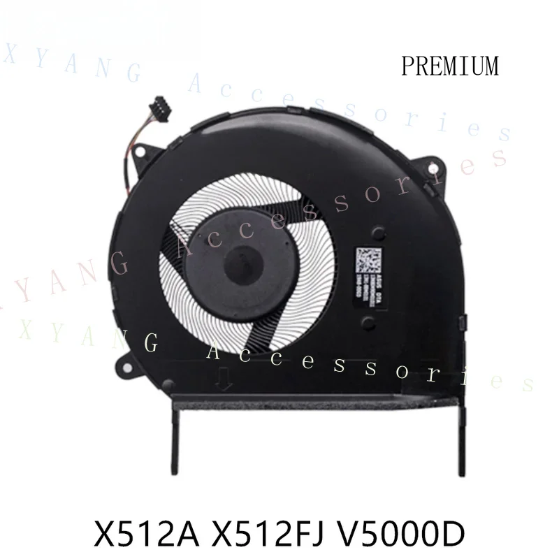 N+ New Original For ASUS VivoBook 15 F512 F512J A X512 X512J A X512FA X512FB V5000J CPU Cooling FAN 13N1-88M0101 NS85C05-18L34