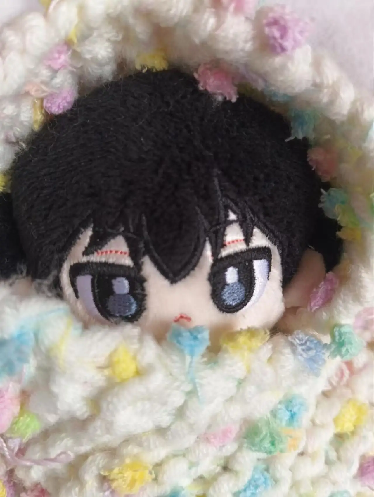 

Stuffed 10cm Anime Reborn! Lambo Hibari Kyouya, Sawada Tsunayoshi Starfish Body Plush Doll Toy Soft Dress Up Cotton Kid Gift