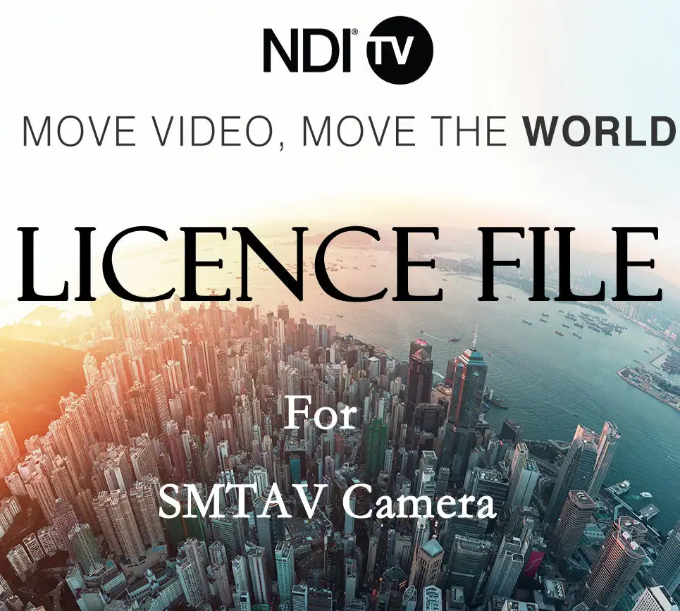 

NDI License file--for SDI CAMERA