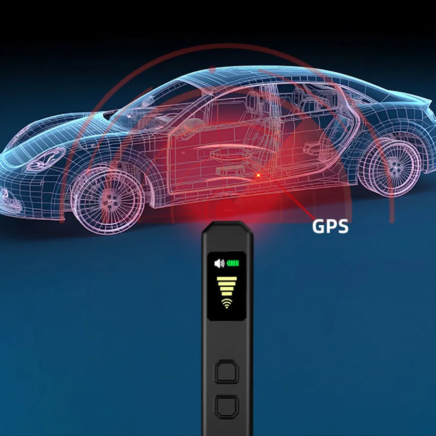 كاشف كاميرا تجسس متعدد الوظائف، جهاز مضاد للتنصت، ماسح ضوئي بالأشعة تحت الحمراء للكاميرا الخفية، منع تتبع GPS