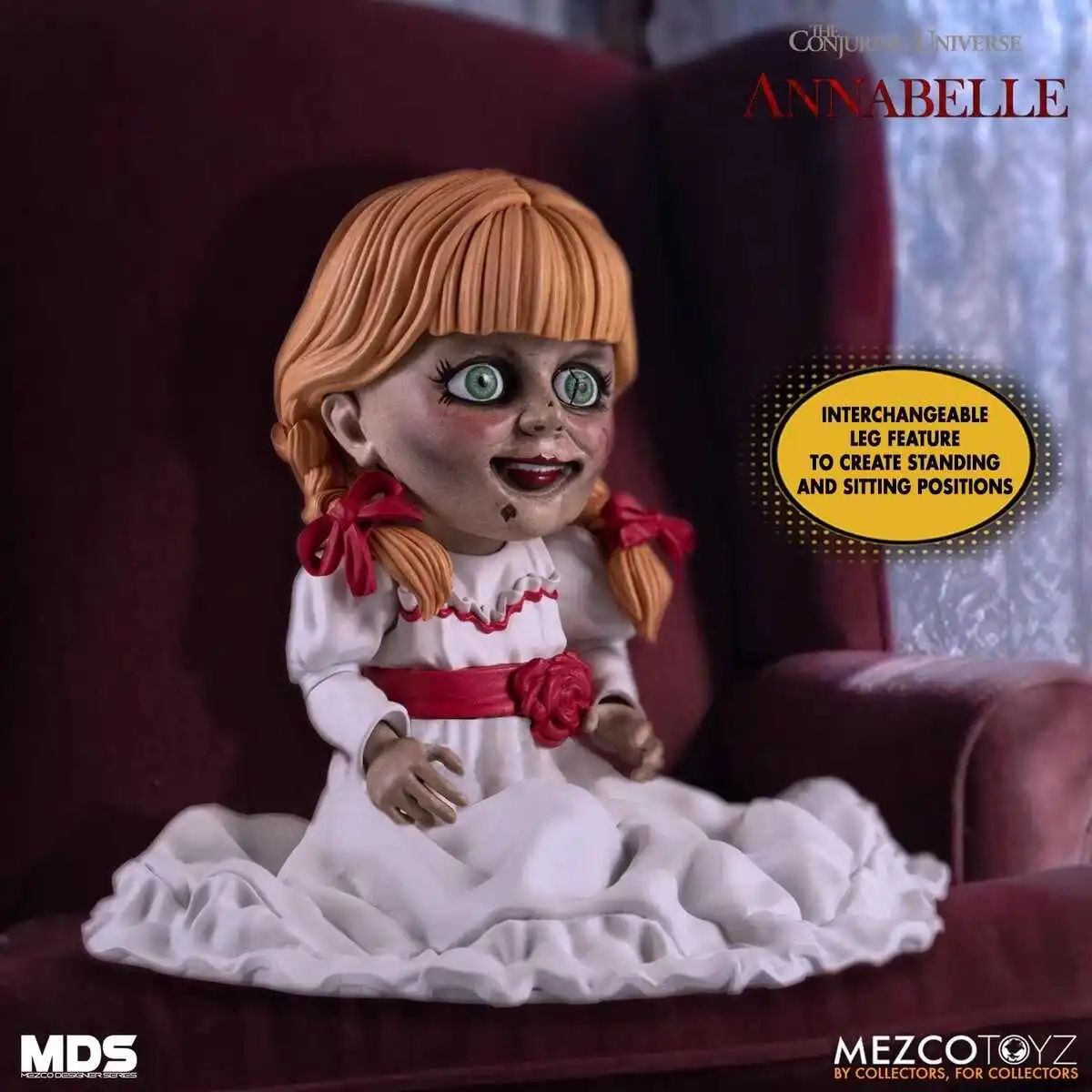 Authentic Mezco Ant 90540 Annabelle Annabelle Model Toy Halloween Gift