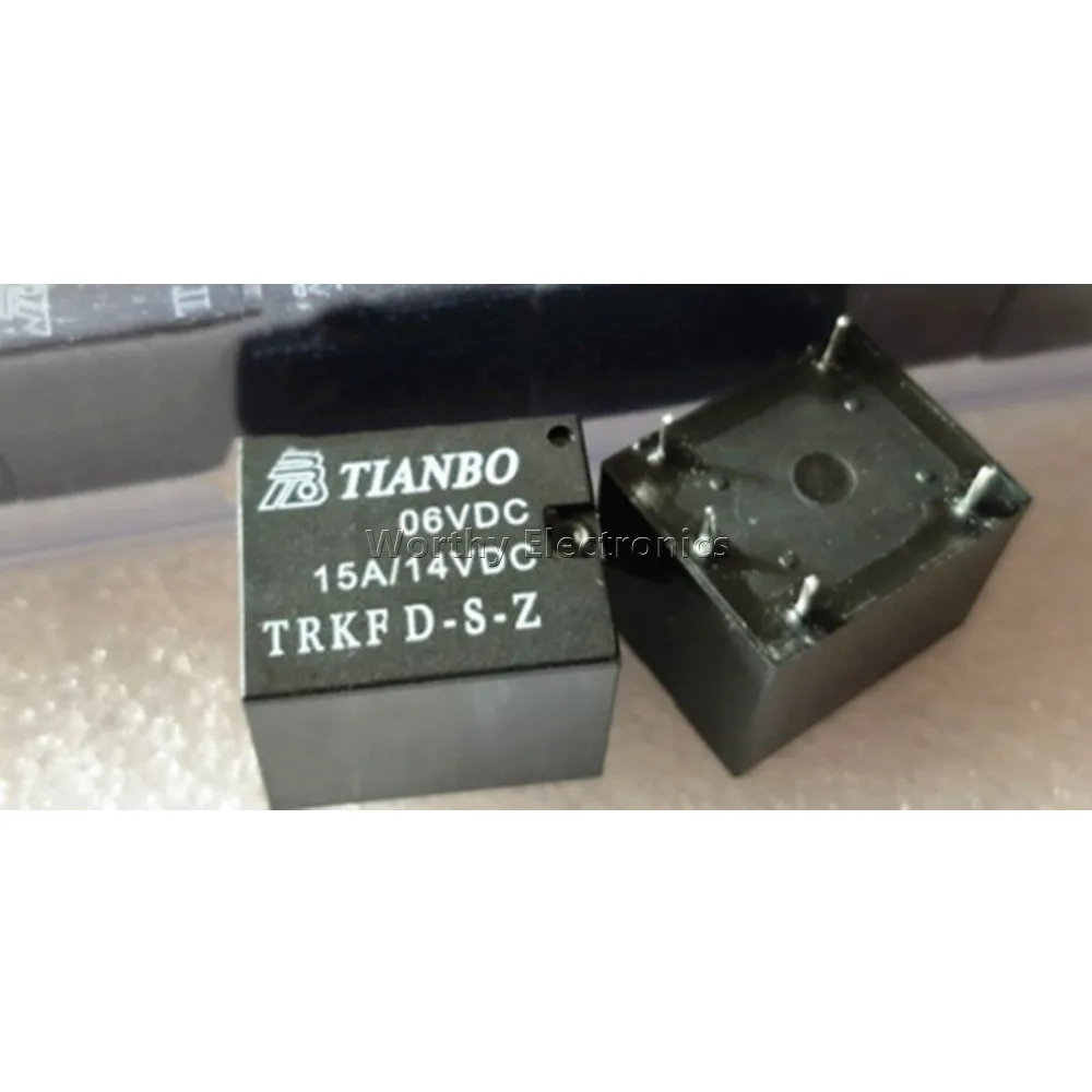 

Free shipping 10pcs/lot solid state relay TRKFD-S-Z 06VDC TRKF D-S-Z 5PIN Relay 6VDC 6V 15A