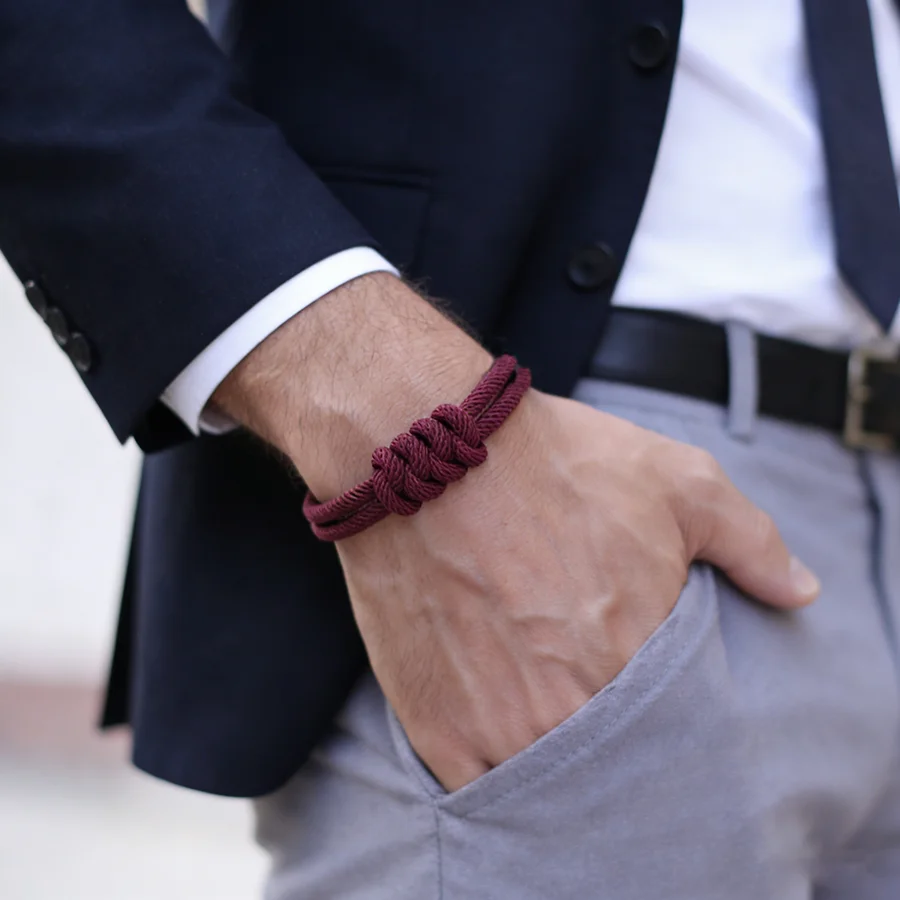 Stylish Men Rope Bracelet High - огляд і ціна Street Fashion Milan