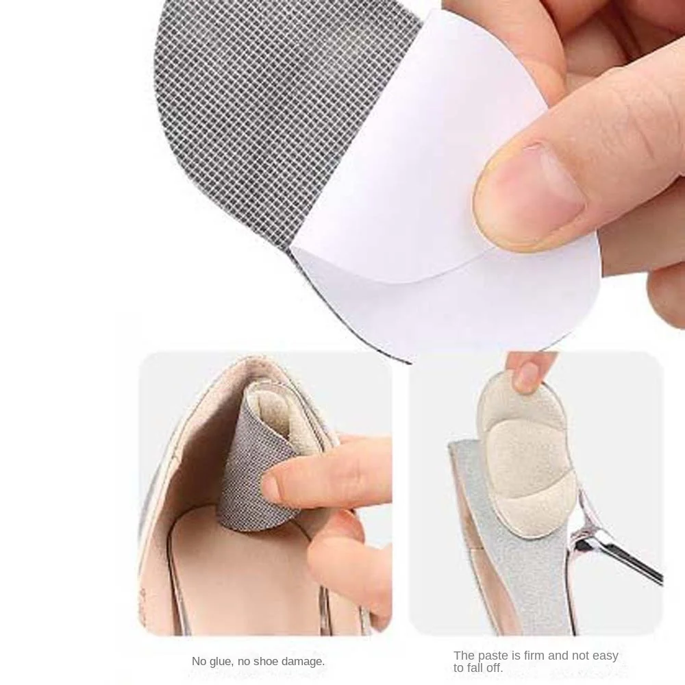 Accesorios para zapatos, almohadillas de esponja para tacones, parche adhesivo para el cuidado de los pies, protectores de talón, antidesgaste, previene la abrasión, insertos para zapatos, almohadillas