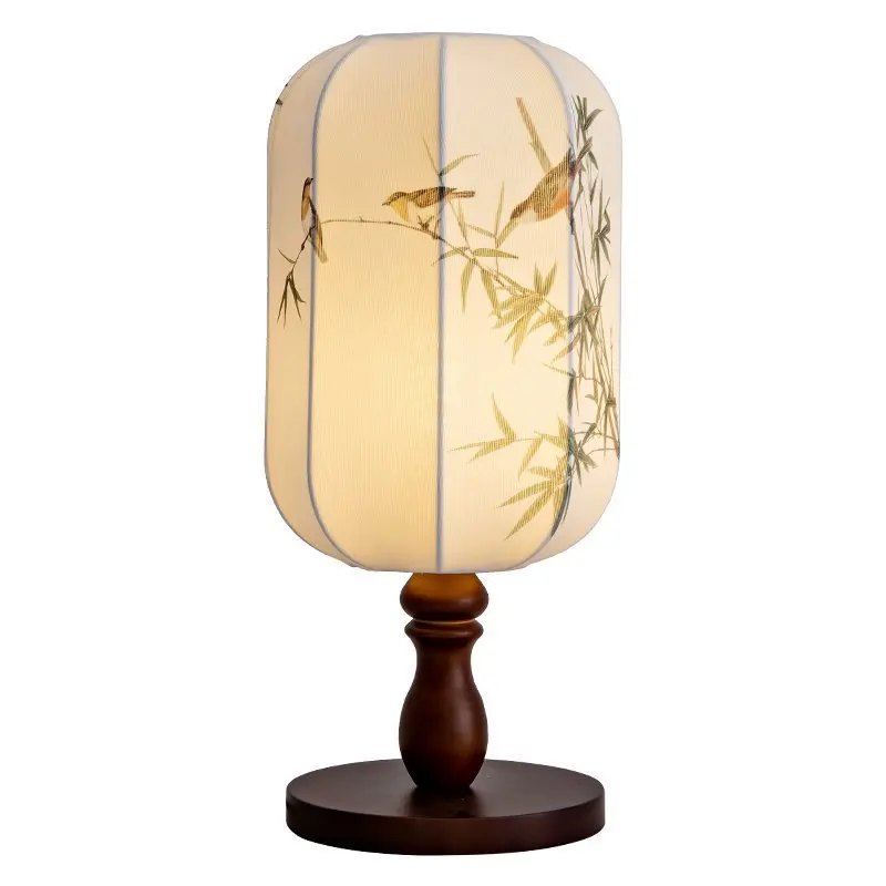 

Aesthetic retro desk lamp, chandelier, floor lamp, new Chinese Zen study, tea room, antique creative atmosphere lamp