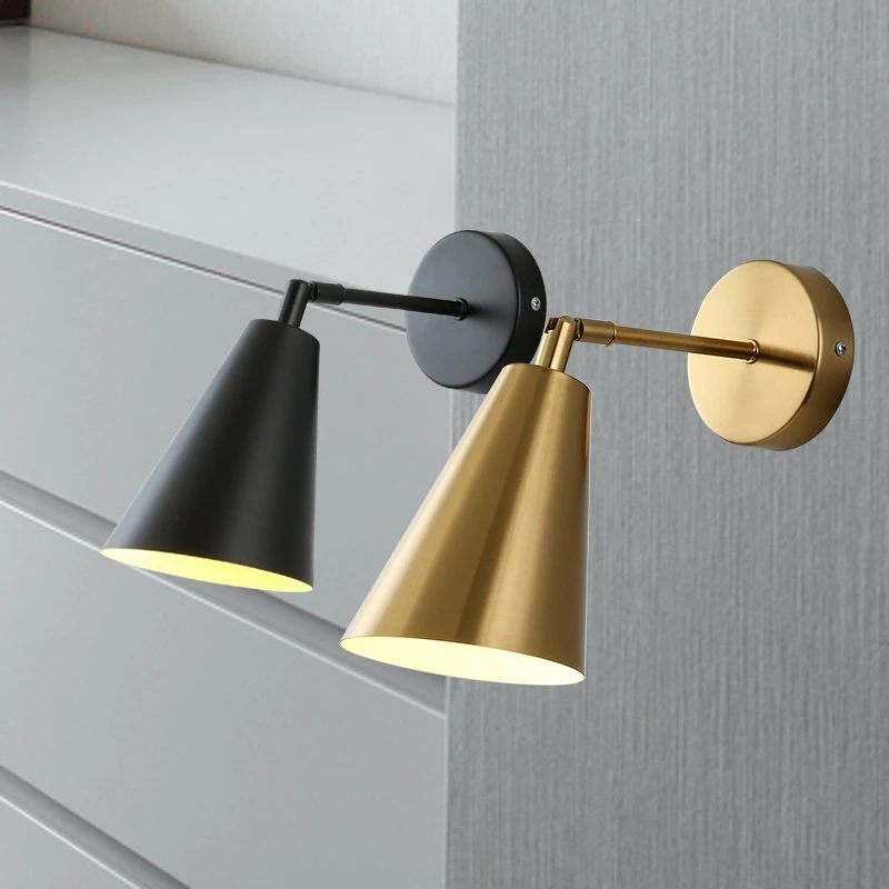 

Industrial Wall Lamp Sconce Lights Bedroom Retro Wall Lighting Indoor Decor Bathroom Balcony Bar Aisle Lamp