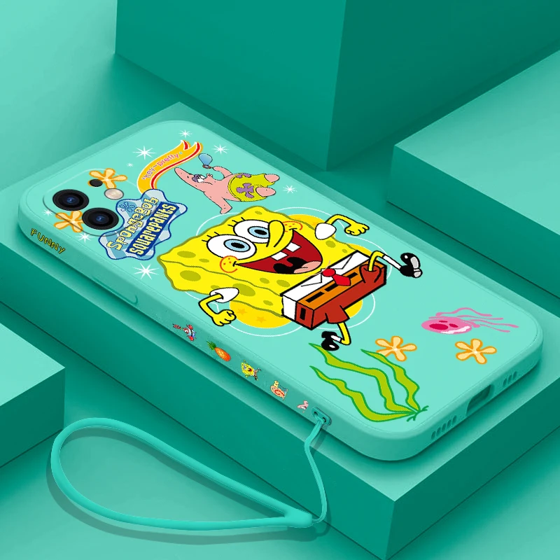 Cartoon Spongebobes Patrick Case For Samsung A54 A34 A73 A53 A33 A23 A14 A13 A03 A04 A04E A72 A52 A52S A32 A22 A12 A71 A51 4G 5G