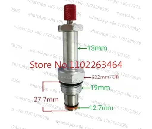

Lift small shear pressure relief valve solenoid lift car lift hydraulic valve DC24VAC220V