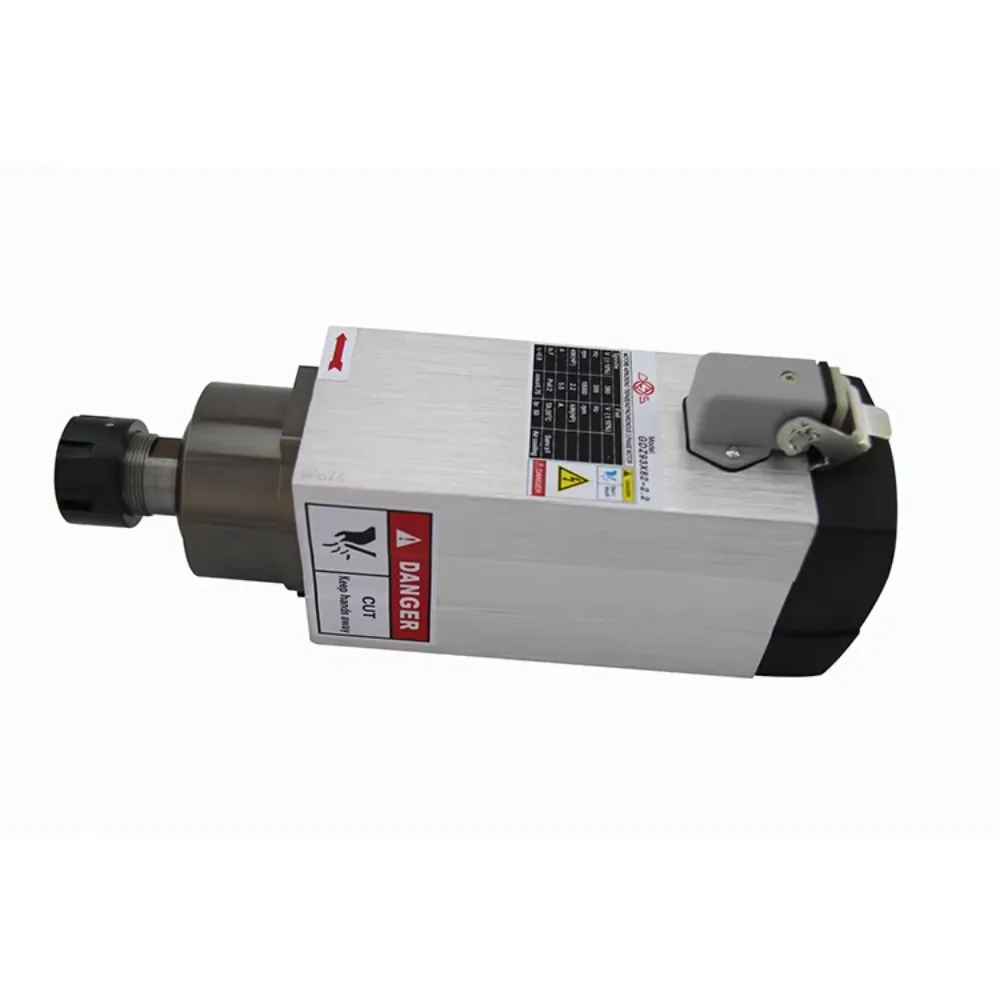 

Square 1.5kw 2.2kw 3.5kw air-cooled spindle 18000 rpm 380V 220V air-cooled spindle motor