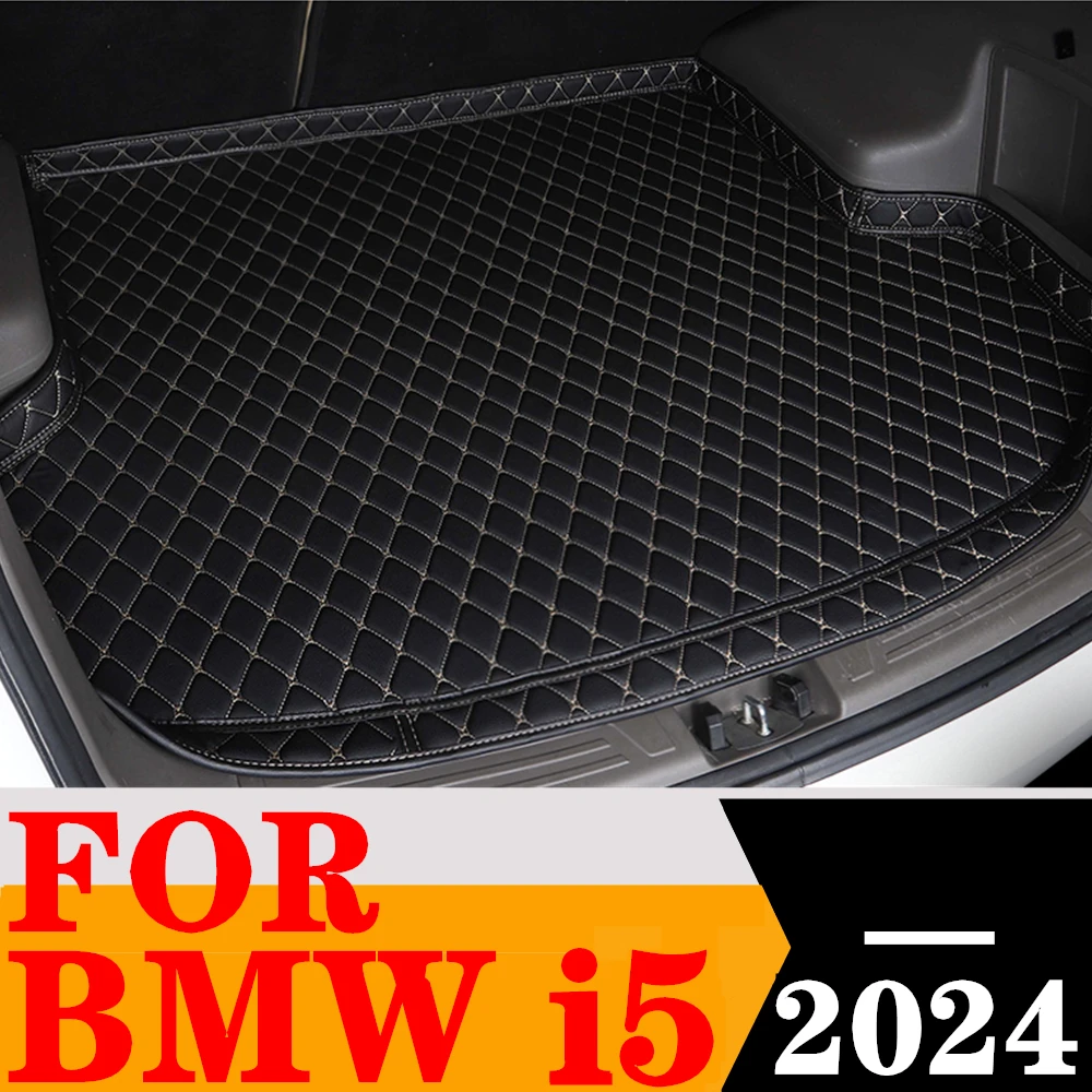 

Автомобильный коврик для багажника с высокой боковой стороны для BMW i5 2024 XPE, Задний защитный чехол для груза, поднос багажника, коврик для багажа, ковер, автозапчасти