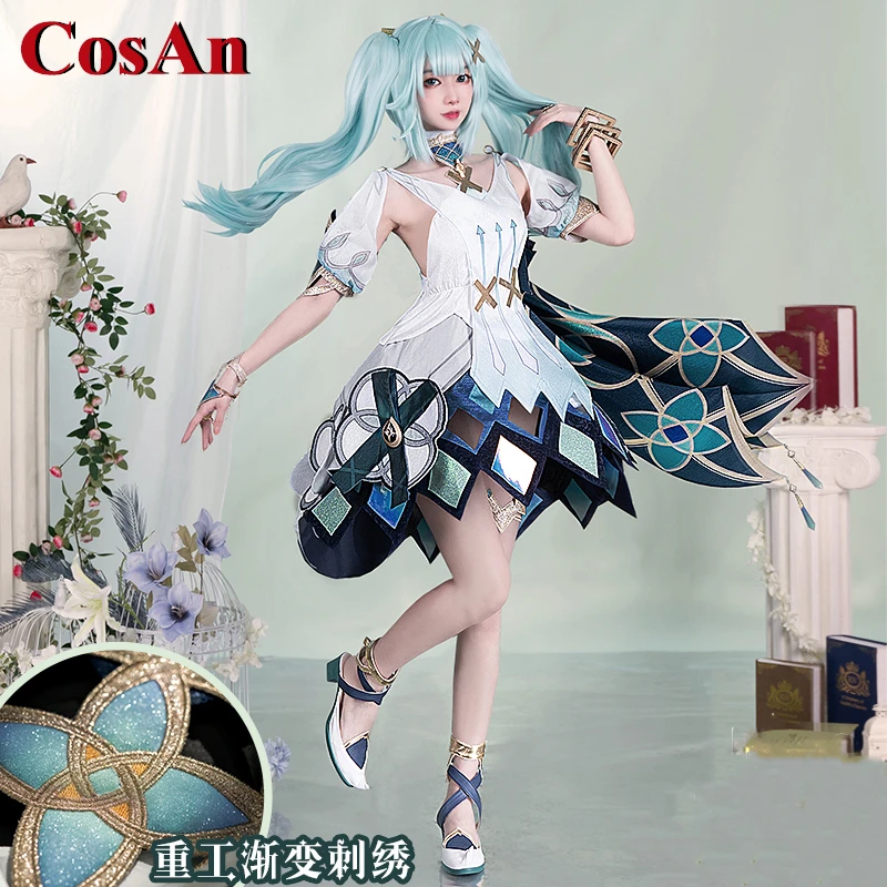 

CosAn Hot Game Genshin Impact Faruzan Cosplay Costume Elegant Gorgeous Uniform Dress Activity Party Role Play Clothing