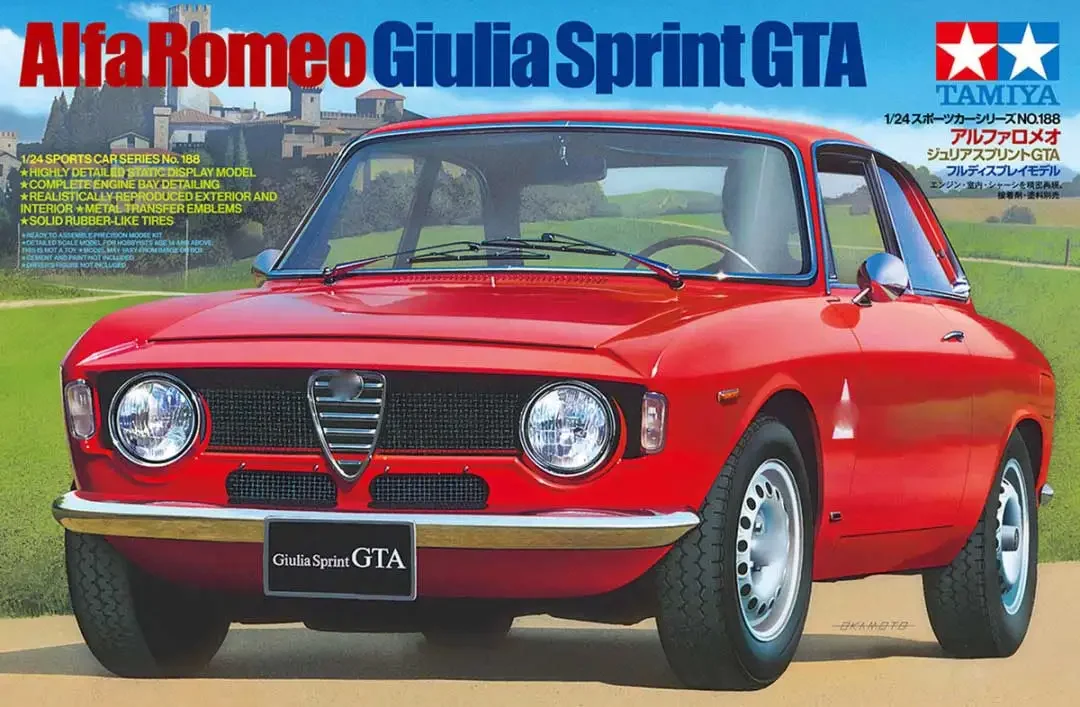 

TAMIYA Assembled car car model kit 24188 Romeo Giulia Sprint GTA 1/24