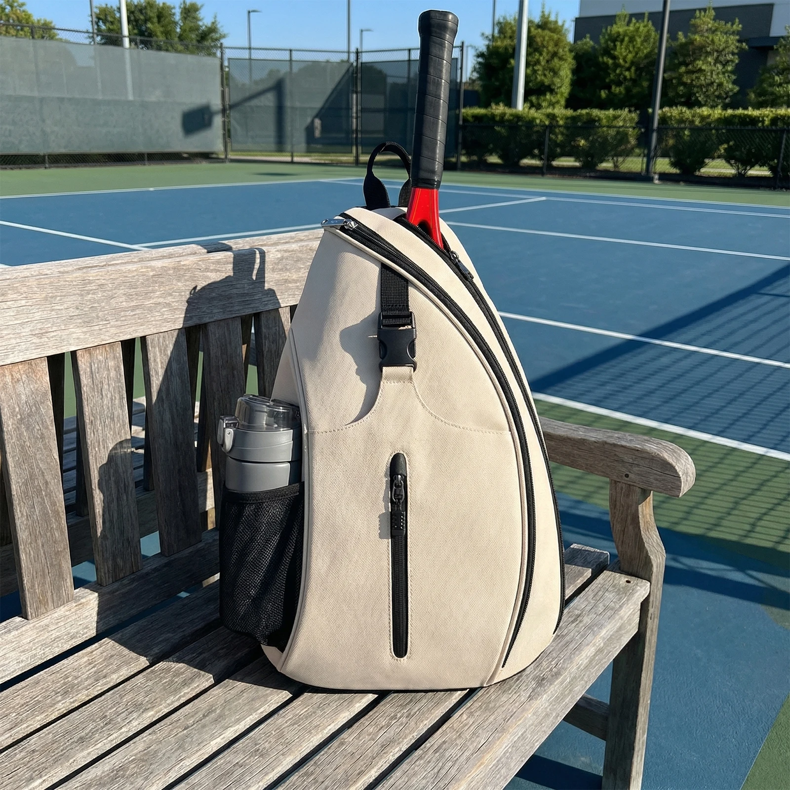 

Oxford Cloth Sling Bag Waterproof Simple Shoulder Bags Large Capacity Versatile Crossbody Bag Outdoor Travel Sling Pouch