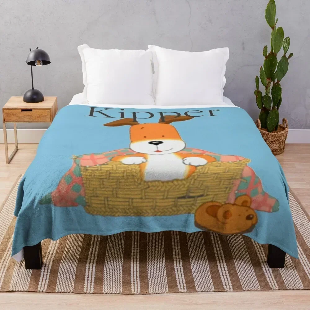 

Kipper The Dog - Retro Children's TV Throw Blanket Baby Warm Blankets